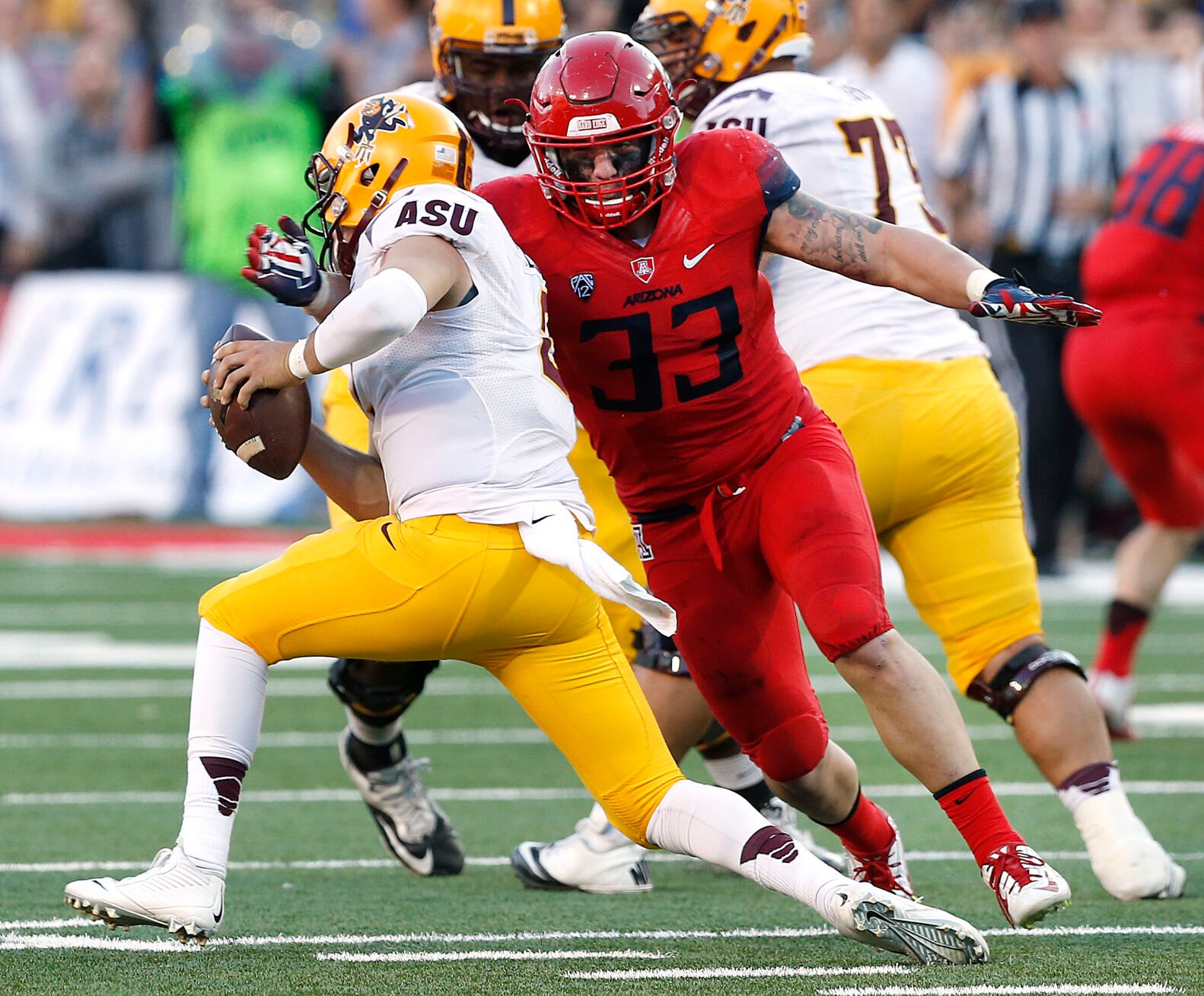 University of Arizona, ASU, 2014, football
